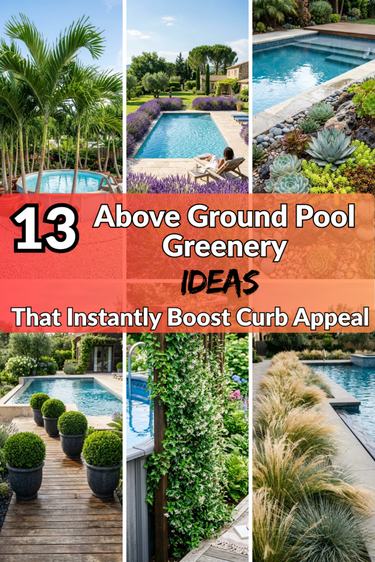 13 Above Ground Pool Greenery Ideas That Instantly Boost Curb Appeal