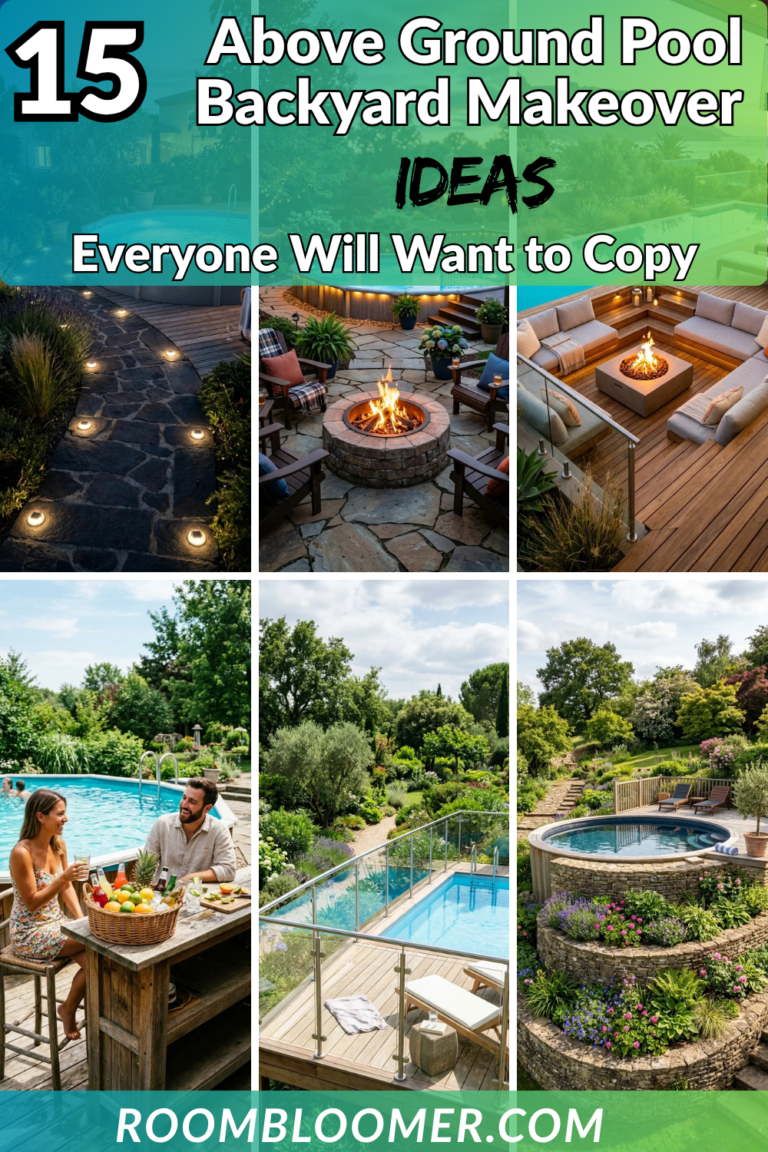 15 Above Ground Pool Backyard Makeover Ideas Everyone Will Want to Copy