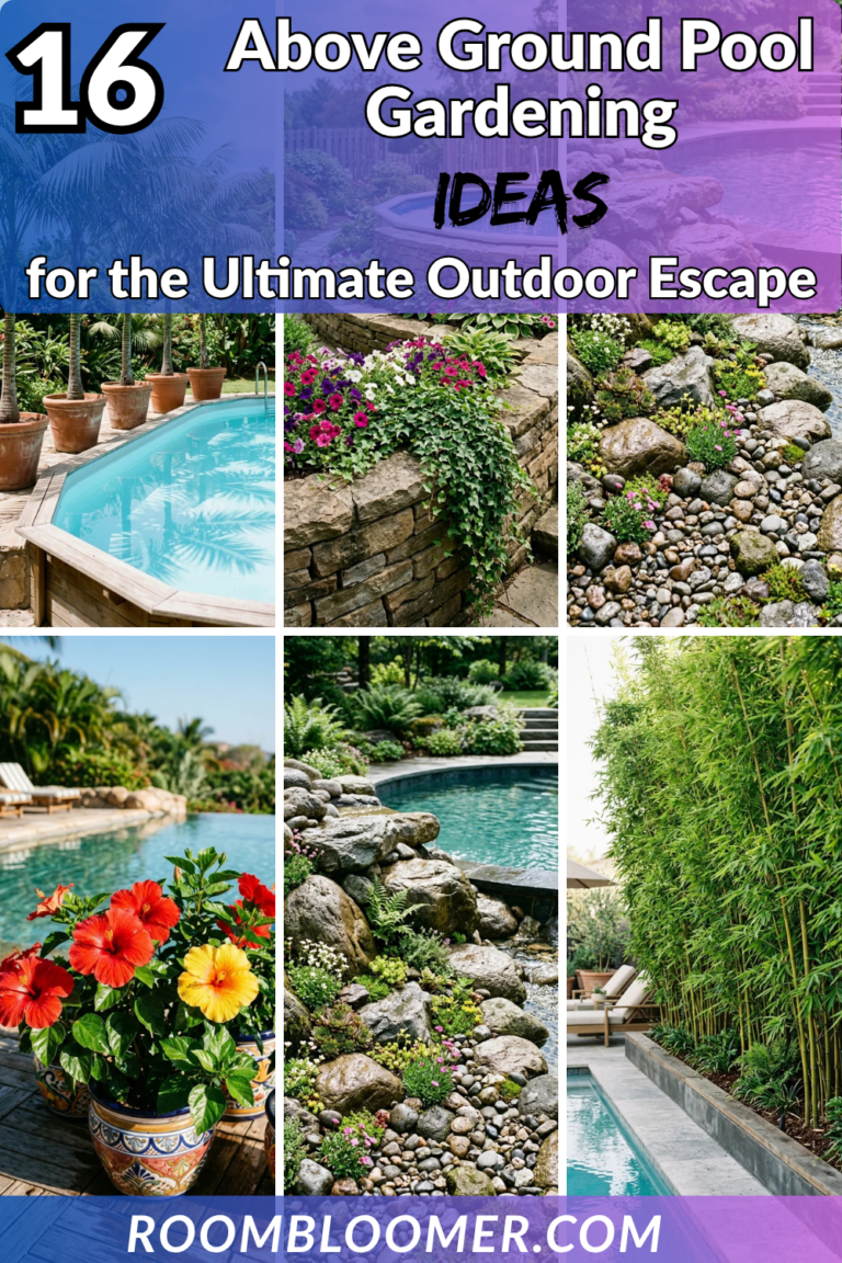 16 Above Ground Pool Gardening Ideas for the Ultimate Outdoor Escape