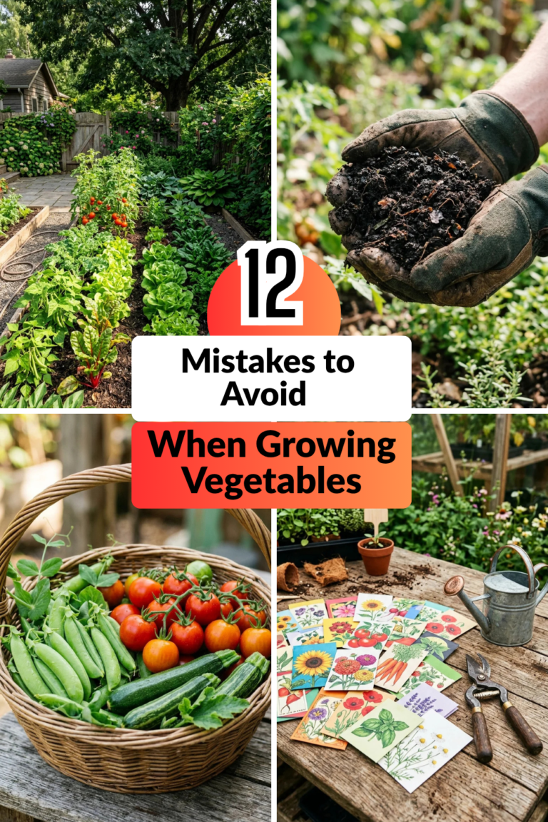 12 Mistakes to Avoid When Growing Vegetables