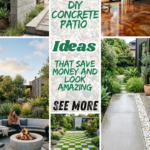 13 DIY Concrete Patio Ideas That Save Money and Look Amazing