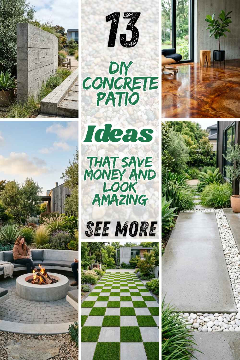 13 DIY Concrete Patio Ideas That Save Money and Look Amazing