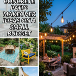 16 Concrete Patio Makeover Ideas on a Small Budget