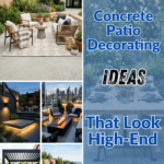 11 Concrete Patio Decorating Ideas That Look High-End