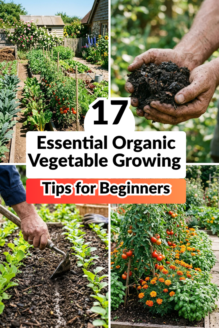 17 Essential Organic Vegetable Growing Tips for Beginners