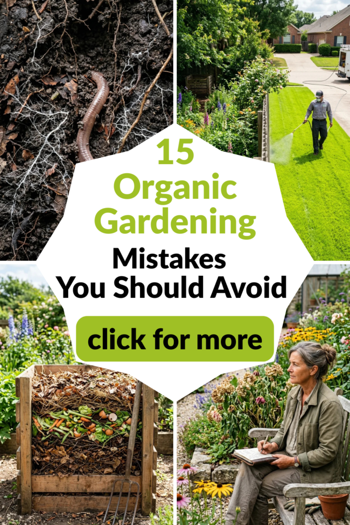 15 Organic Gardening Mistakes You Should Avoid