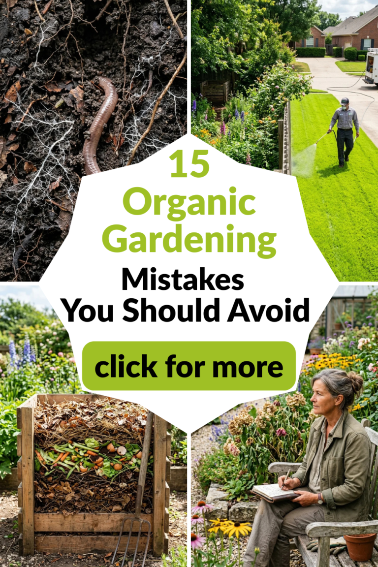 15 Organic Gardening Mistakes You Should Avoid