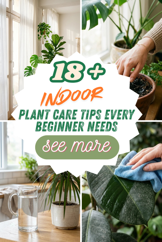 18 Indoor Plant Care Tips Every Beginner Needs