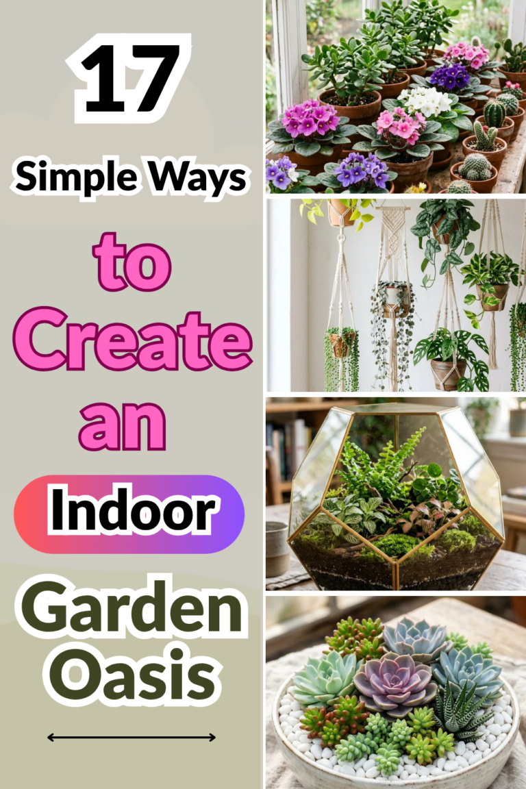 17 Simple Ways to Create an Indoor Garden Oasis