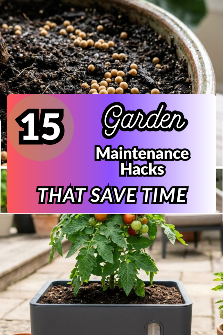 15 Garden Maintenance Hacks That Save Time