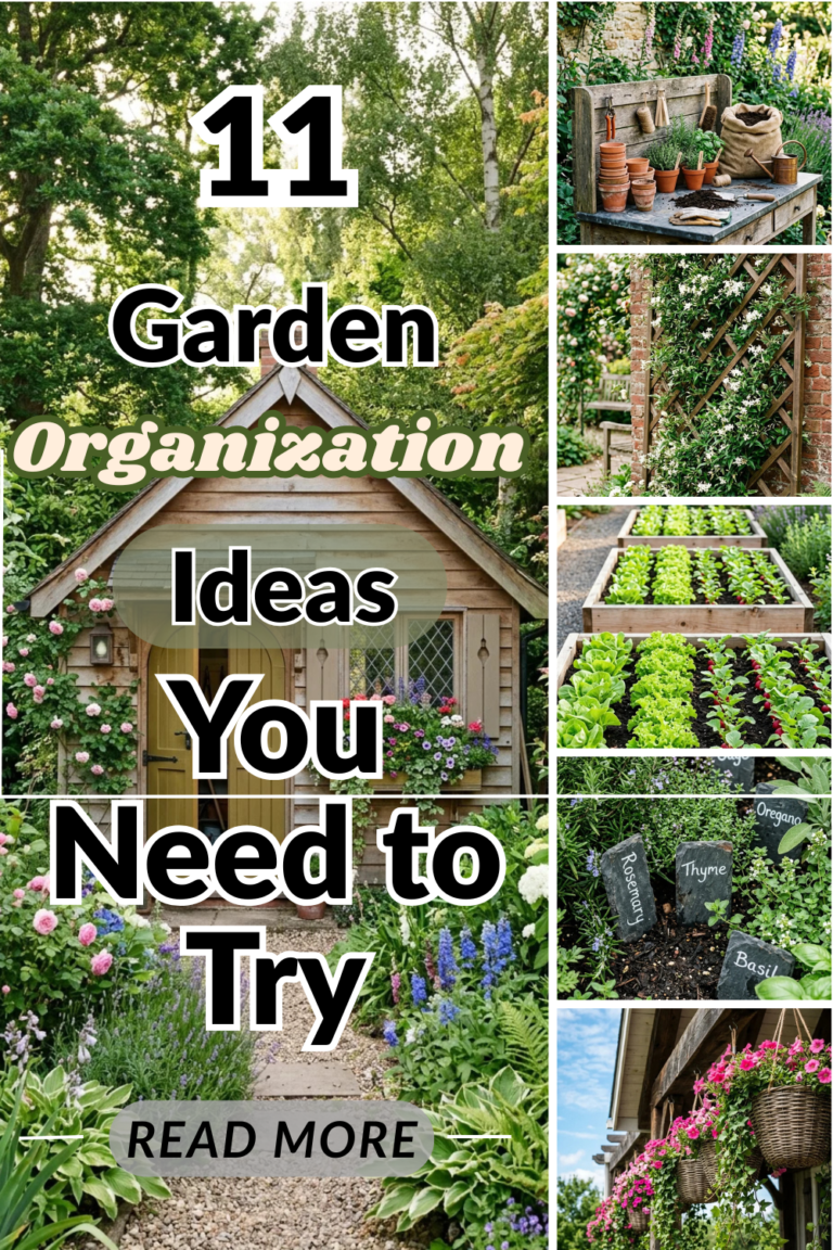 11 Garden Organization Ideas You Need to Try
