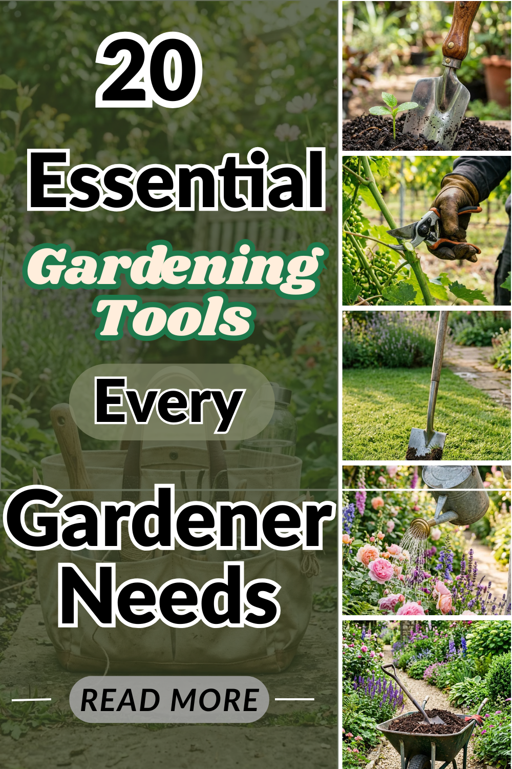 20 Essential Gardening Tools Every Gardener Needs