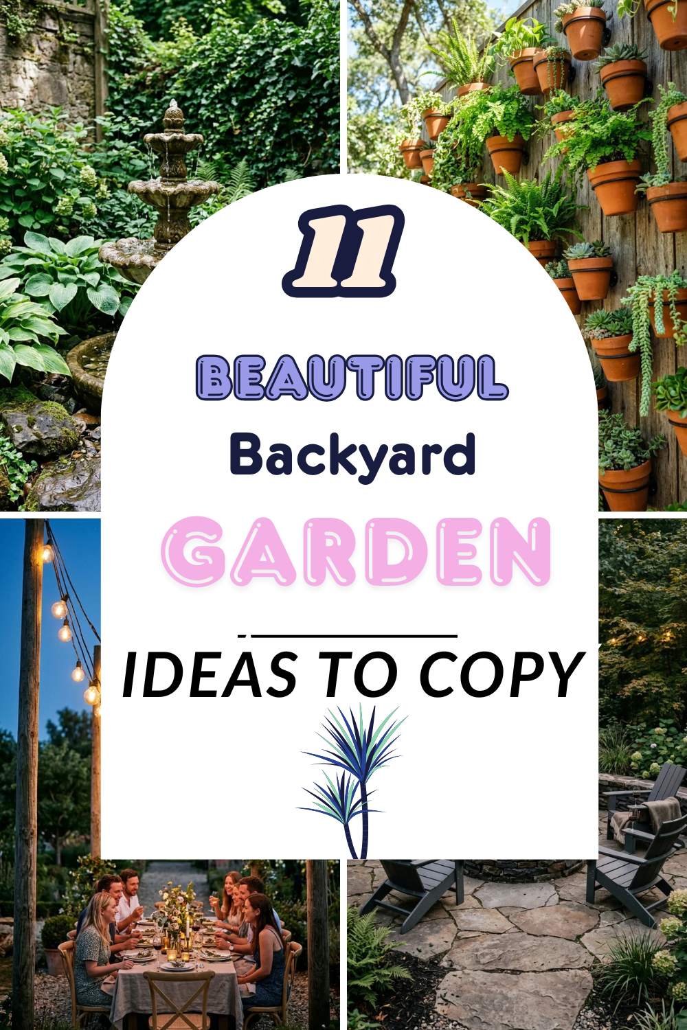 11 Beautiful Backyard Garden Ideas to Copy