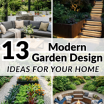 13 Modern Garden Design Ideas for Your Home