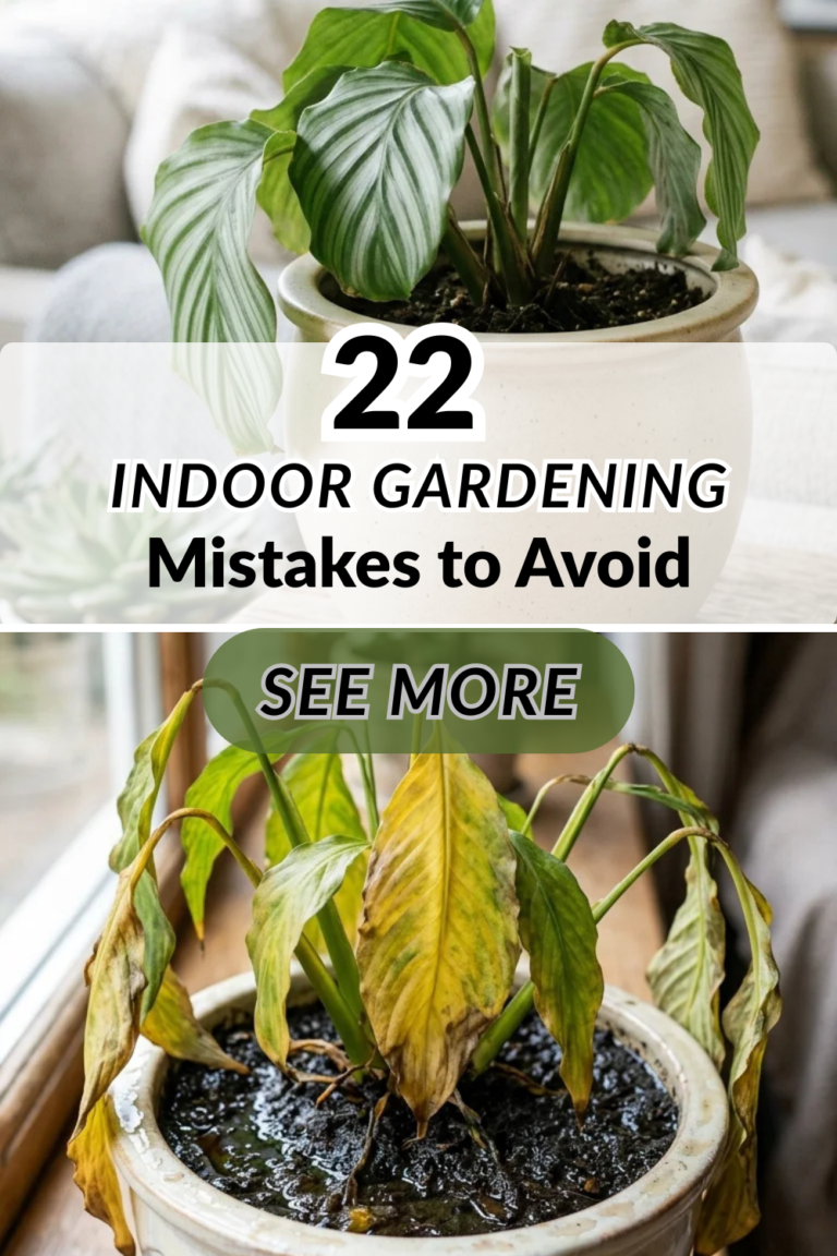 22 Indoor Gardening Mistakes to Avoid