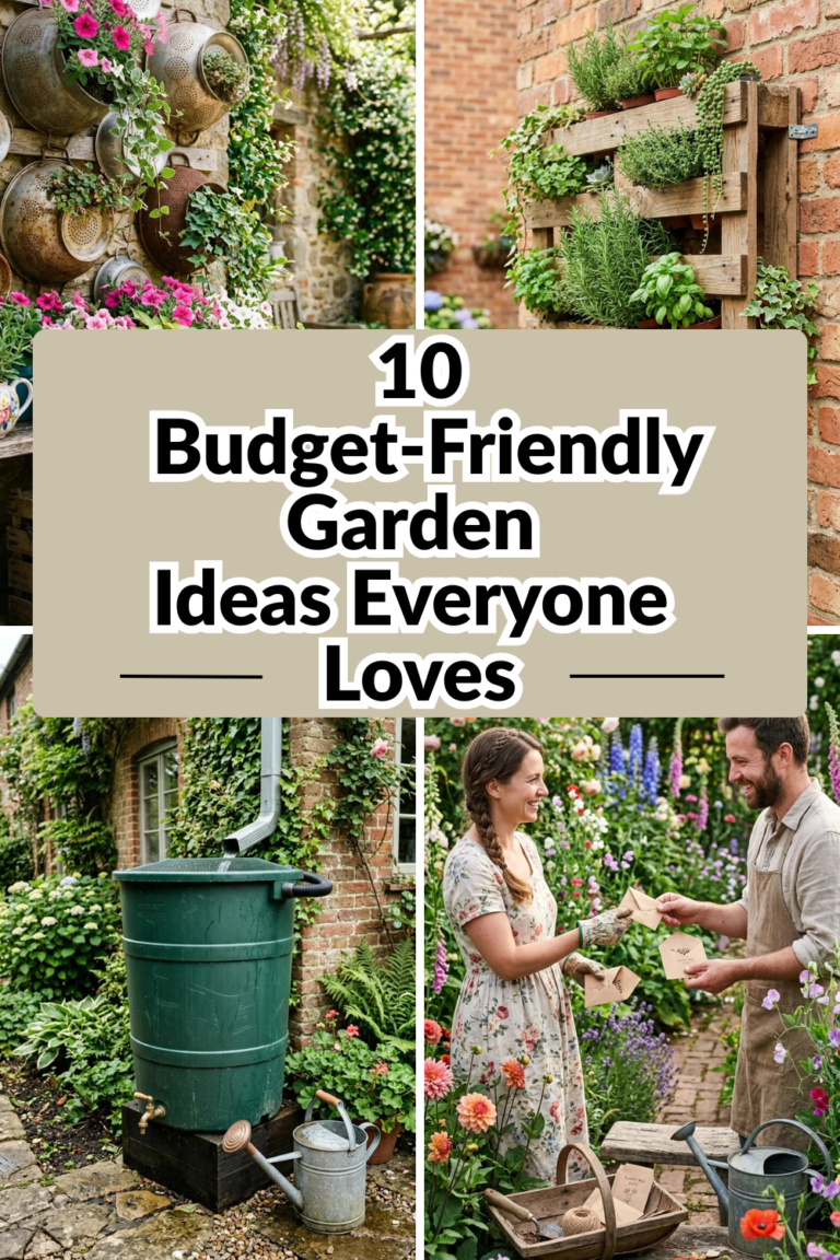 10 Budget-Friendly Garden Ideas Everyone Loves