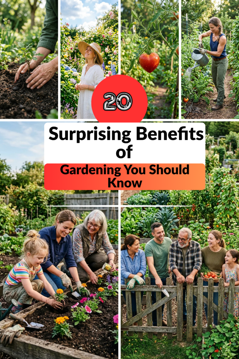 The Hidden Power of Soil: 20 Surprising Benefits of Gardening