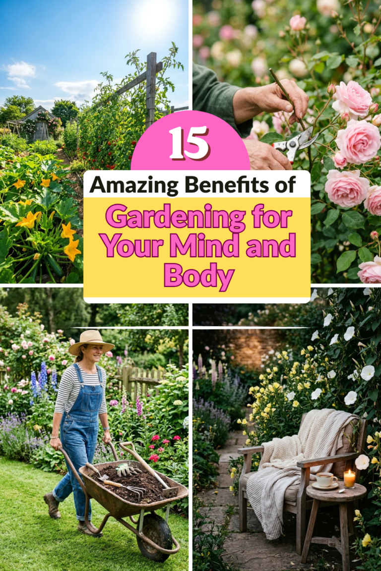 15 Amazing Benefits of Gardening for Your Mind and Body