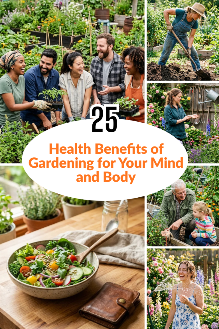25 Health Benefits of Gardening for Your Mind and Body