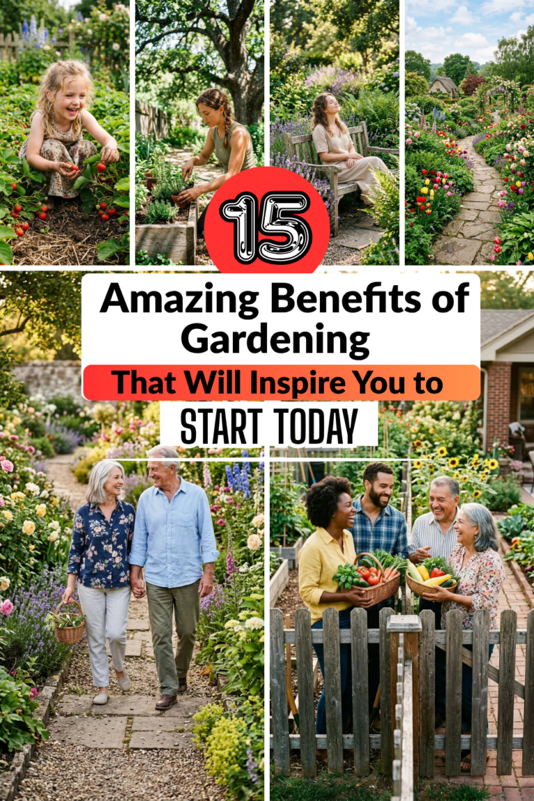 15 Amazing Benefits of Gardening That Will Inspire You to Start Today