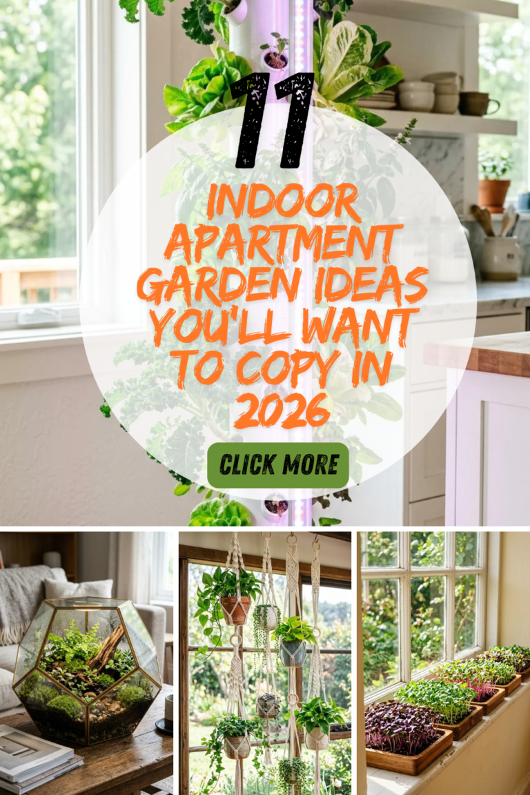11 Indoor Apartment Garden Ideas You’ll Want to Copy in 2026