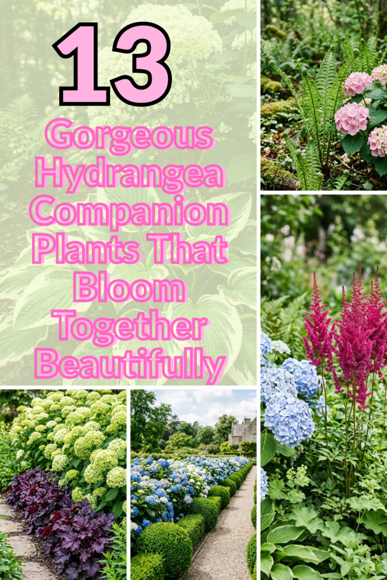 13 Gorgeous Hydrangea Companion Plants That Bloom Together Beautifully