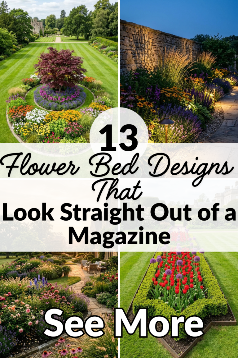 13 Flower Bed Designs That Look Straight Out of a Magazine
