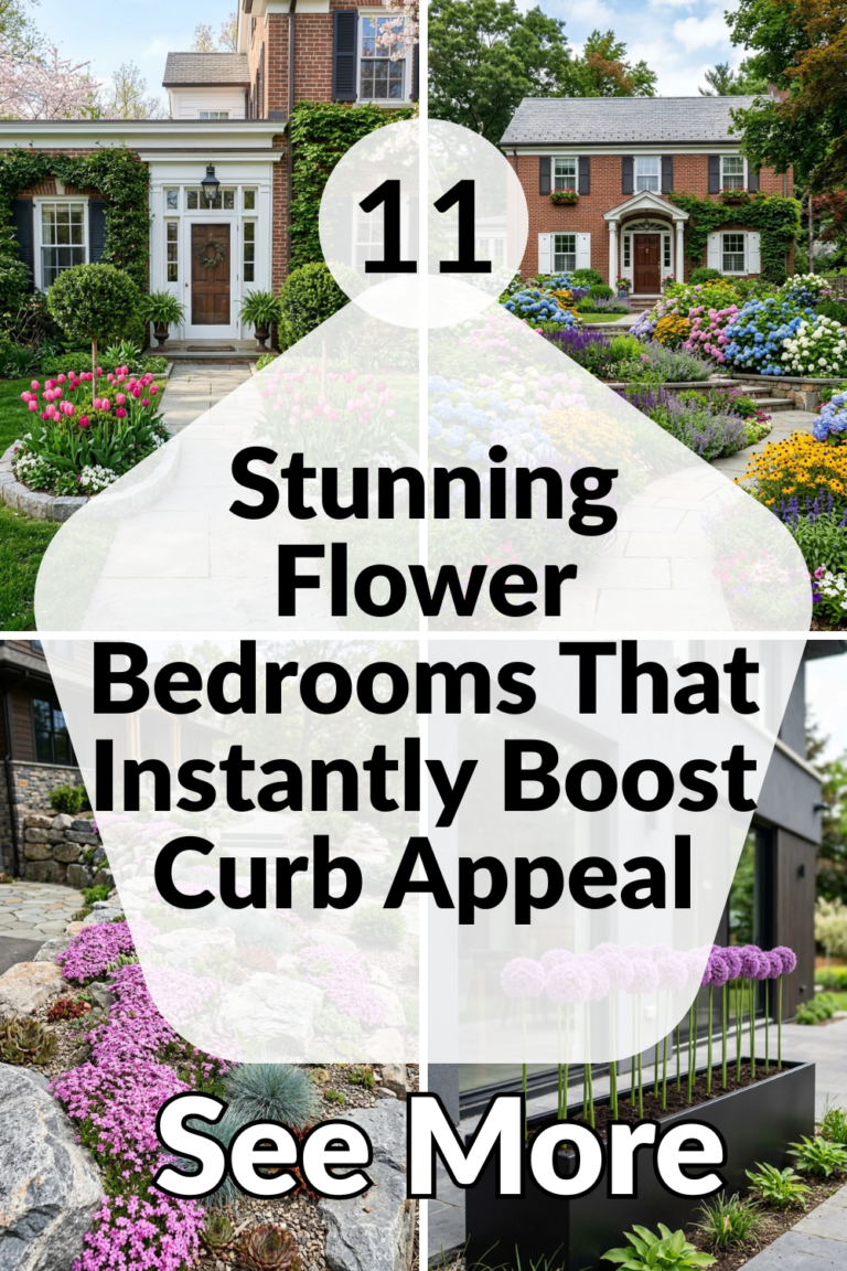 11 Stunning Flower Bedrooms That Instantly Boost Curb Appeal