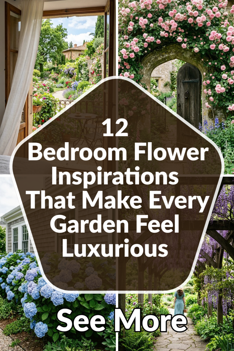 12 Bedroom Flower Inspirations That Make Every Garden Feel Luxurious