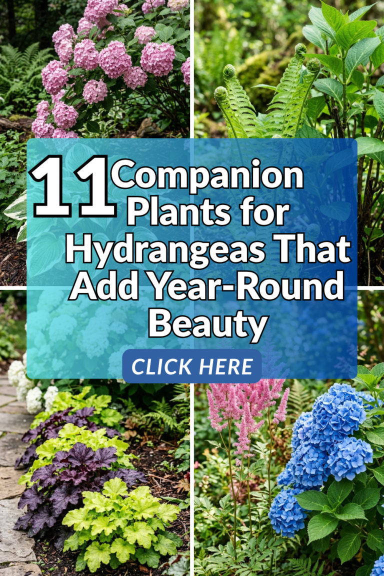 11 Companion Plants for Hydrangeas That Add Year-Round Beauty