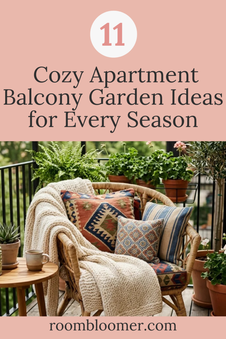 11 Cozy Apartment Balcony Garden Ideas for Every Season