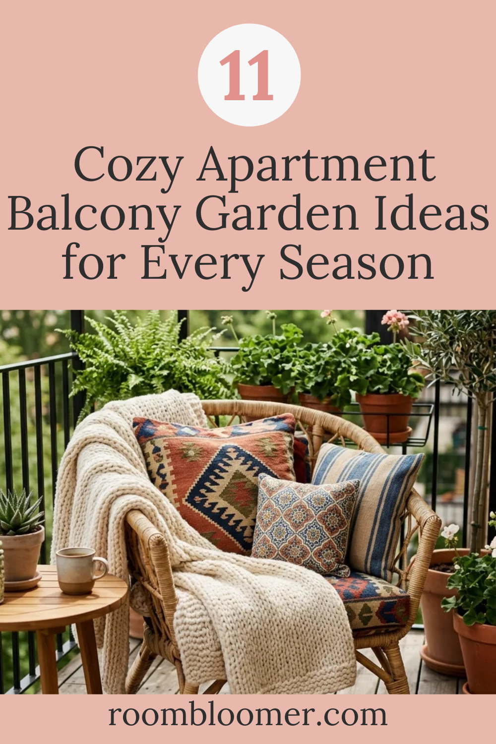 11 Cozy Apartment Balcony Garden Ideas for Every Season