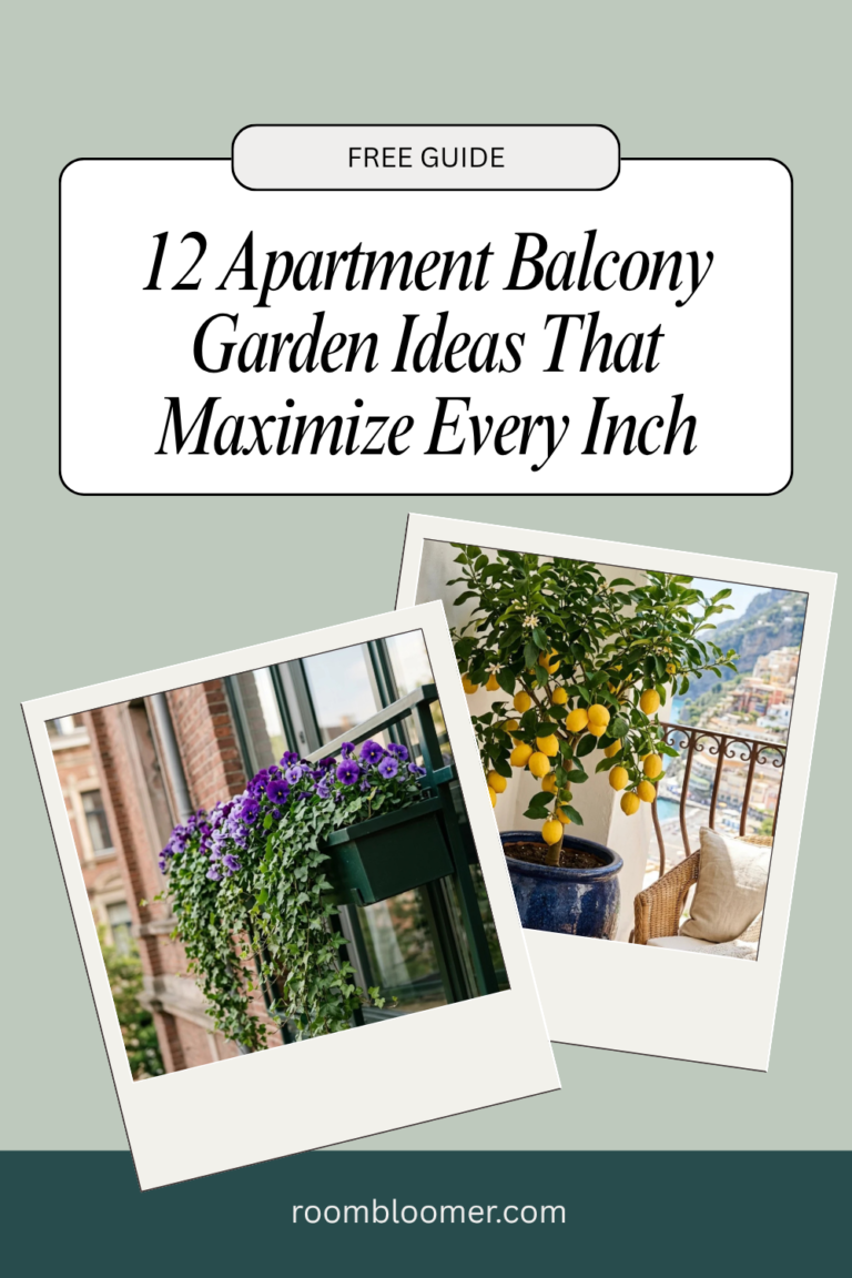 12 Apartment Balcony Garden Ideas That Maximize Every Inch