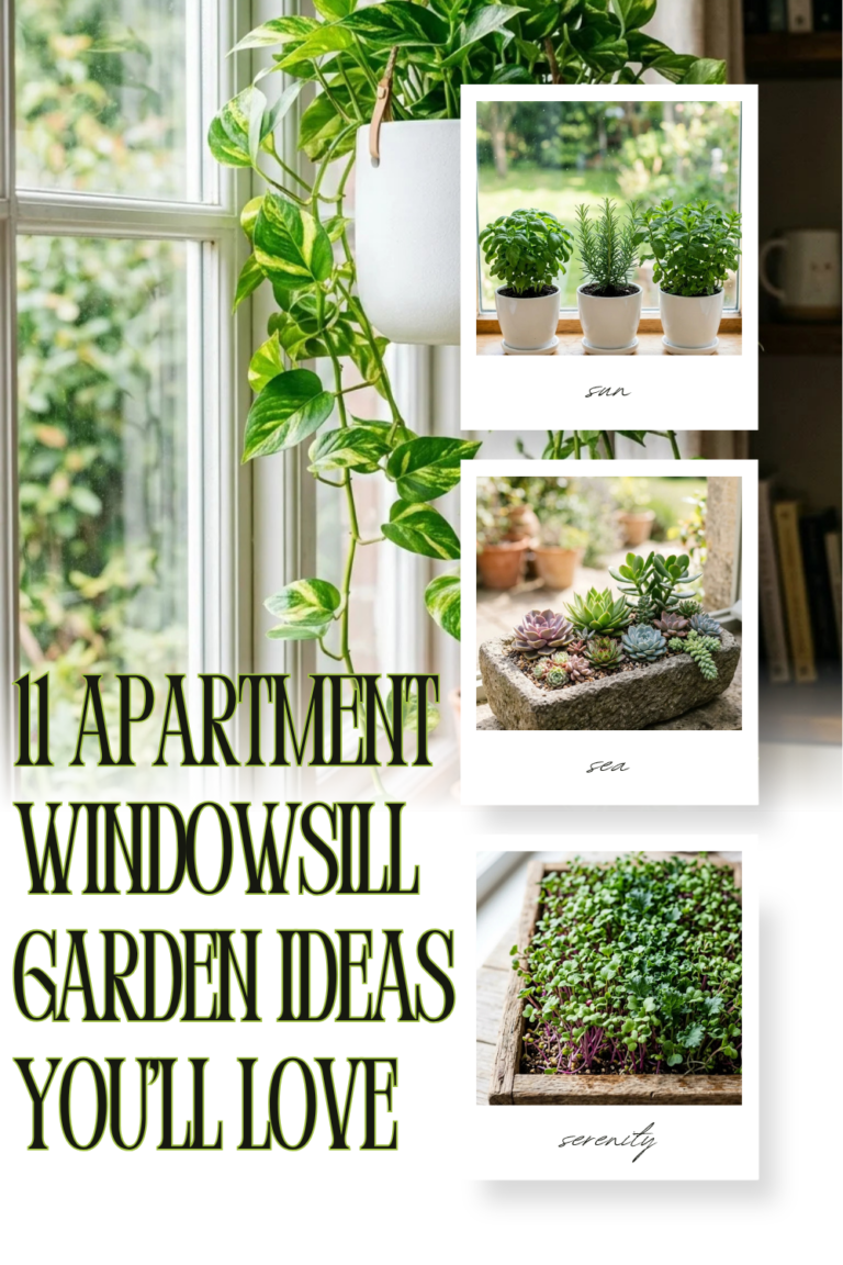 11 Apartment Windowsill Garden Ideas You’ll Love