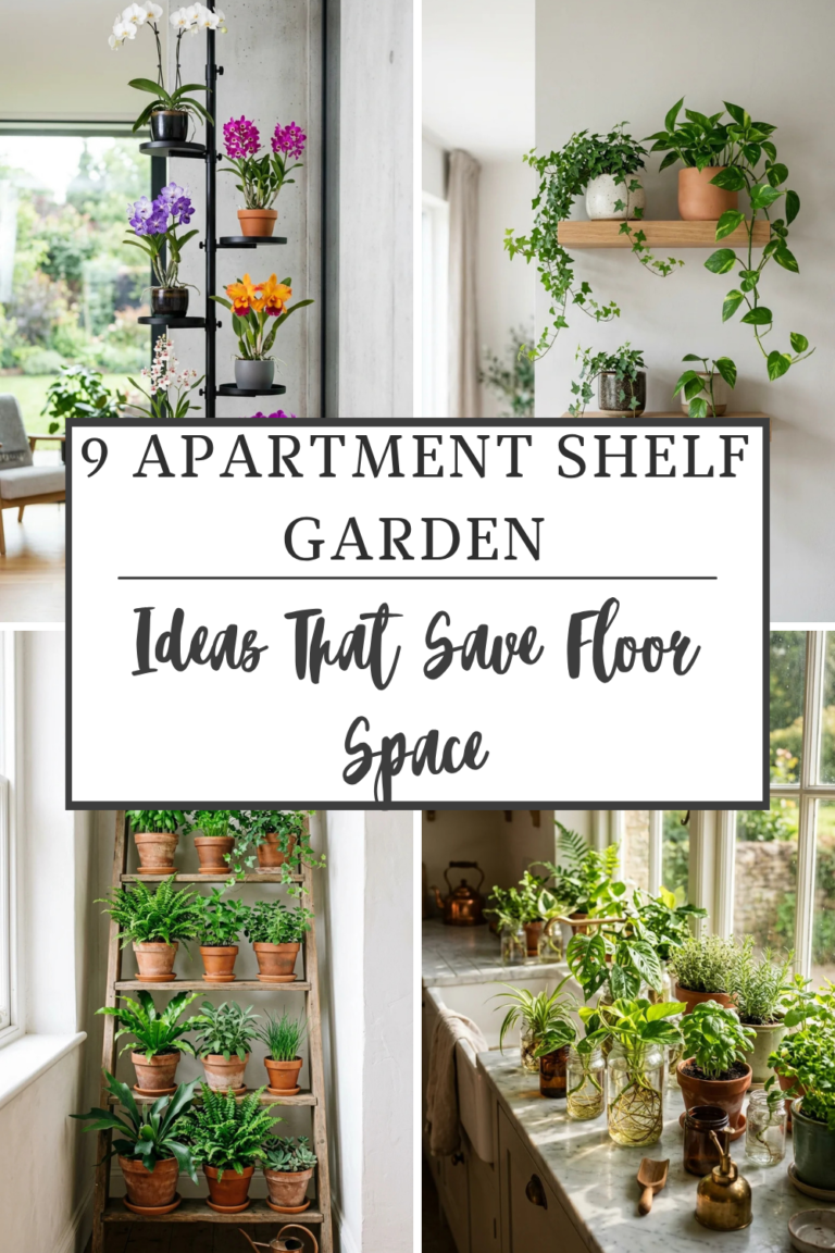 9 Apartment Shelf Garden Ideas That Save Floor Space