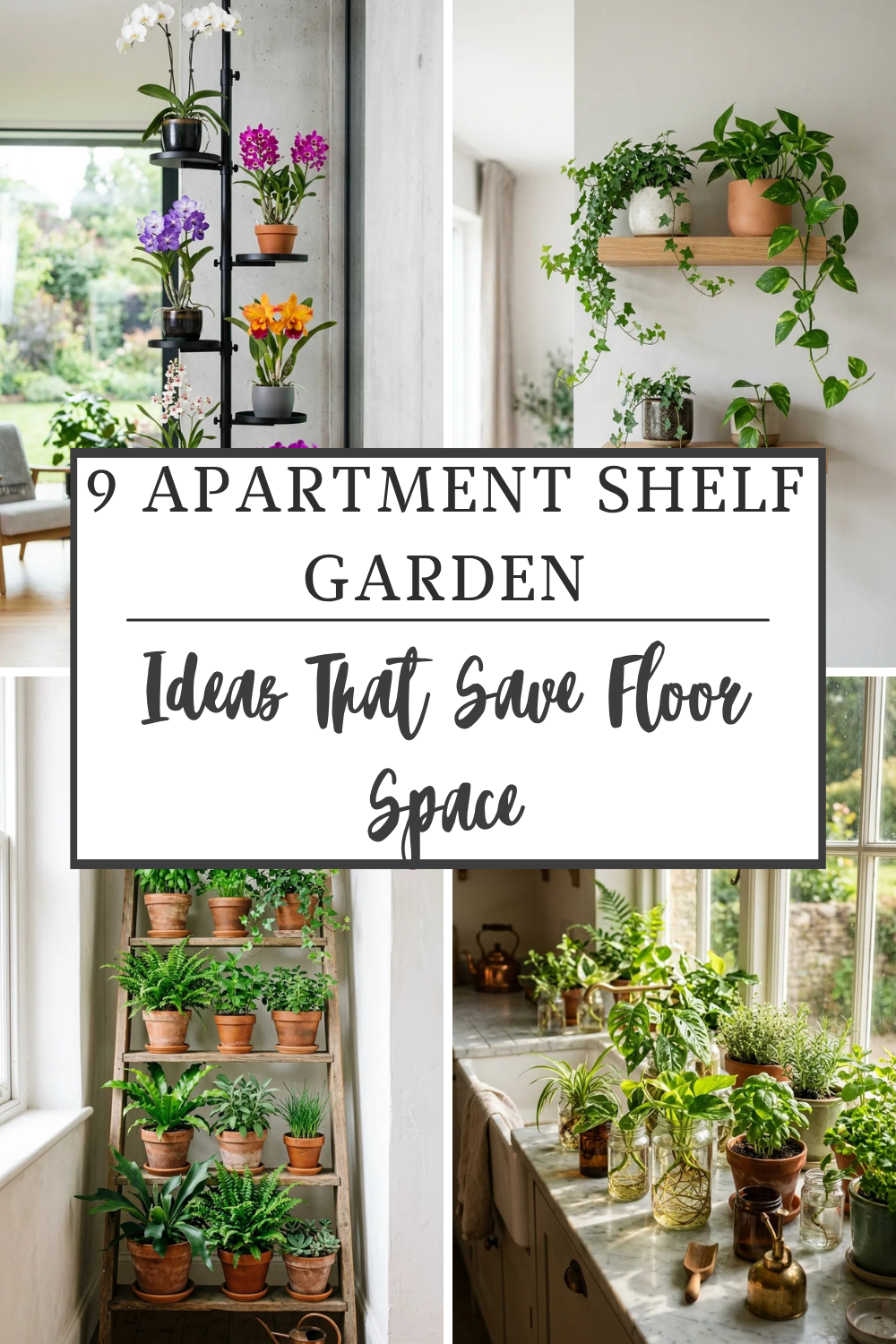9 Apartment Shelf Garden Ideas That Save Floor Space