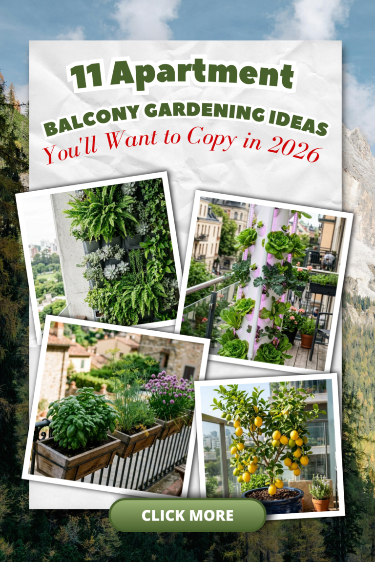 11 Apartment Balcony Gardening Ideas You’ll Want to Copy in 2026